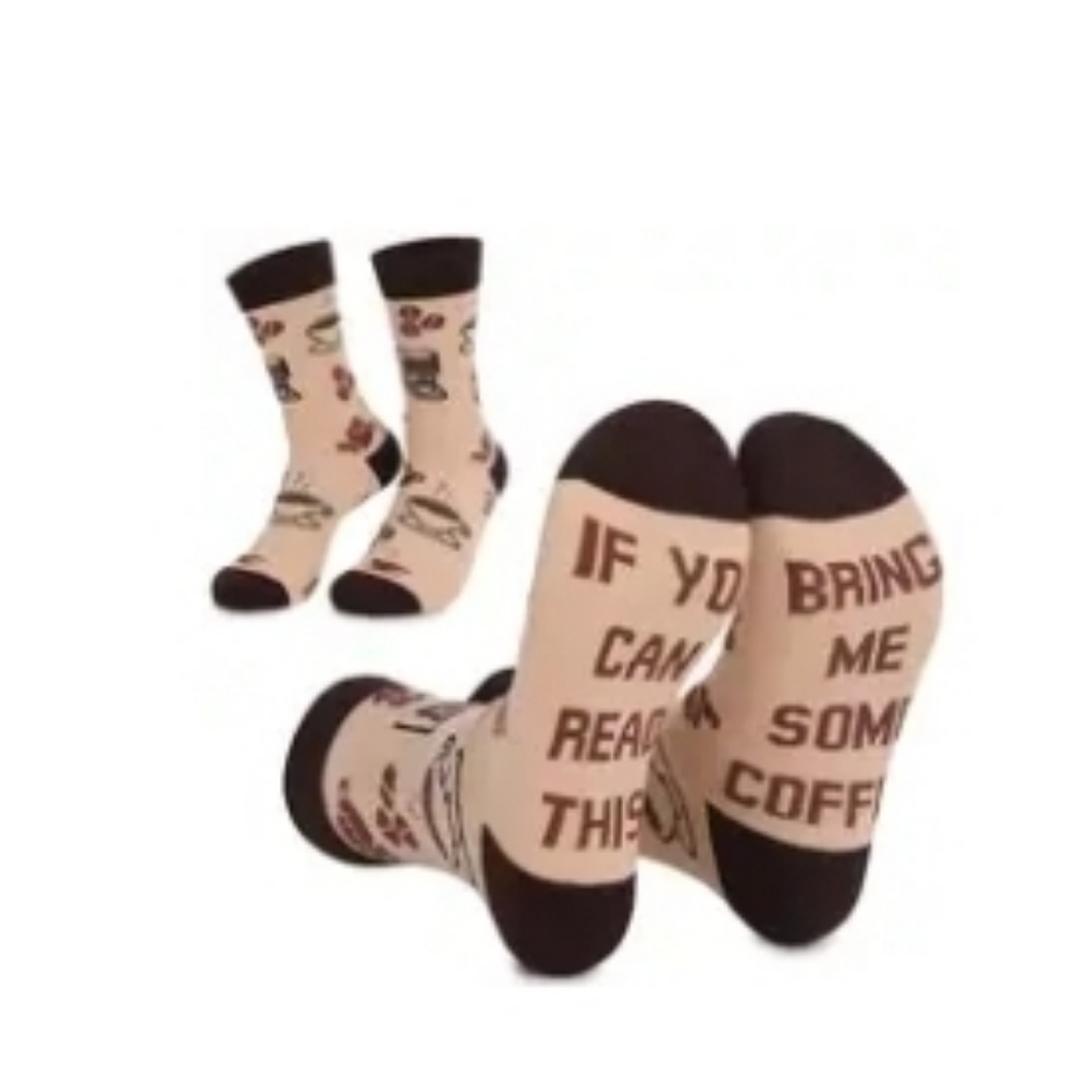 Adult Socks Coffee